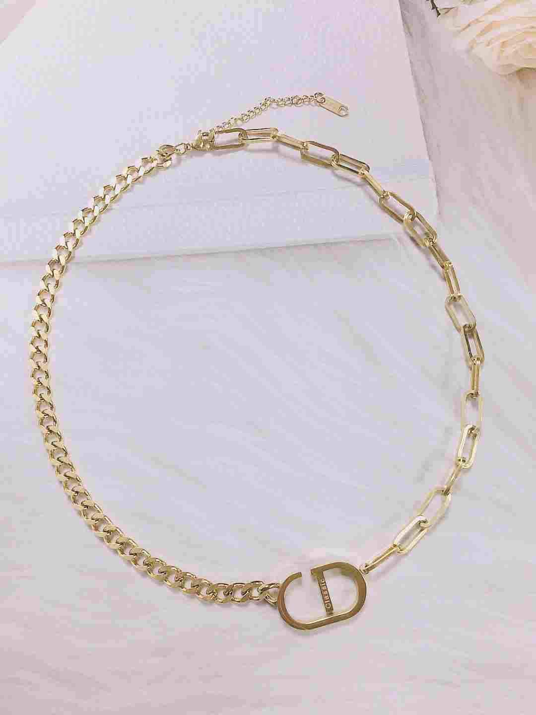 CD Trendy Necklace - Gold