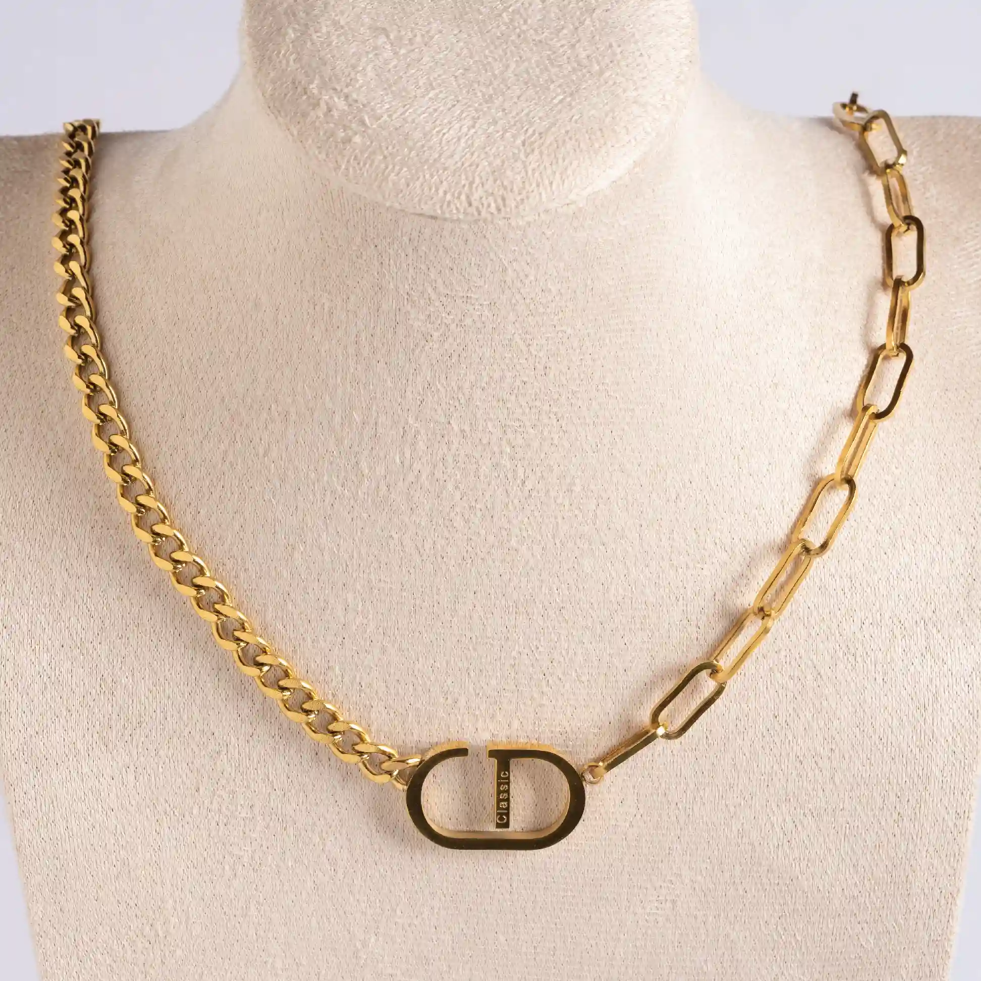 CD Trendy Necklace - Gold