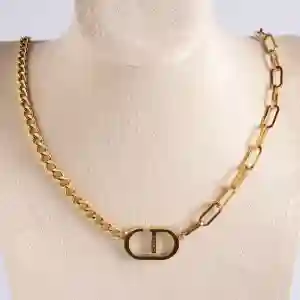 CD Trendy Necklace - Gold