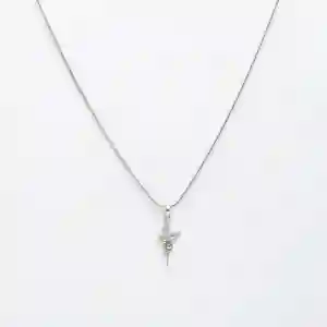 S925 Sterling Silver Fairy Dancing Necklace