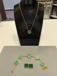 Clover Leaf Set - Green