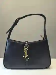 Mini Leather HandBag - Black