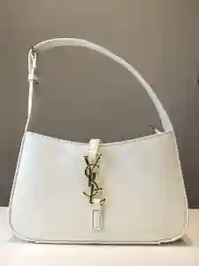 Mini Leather HandBag - White